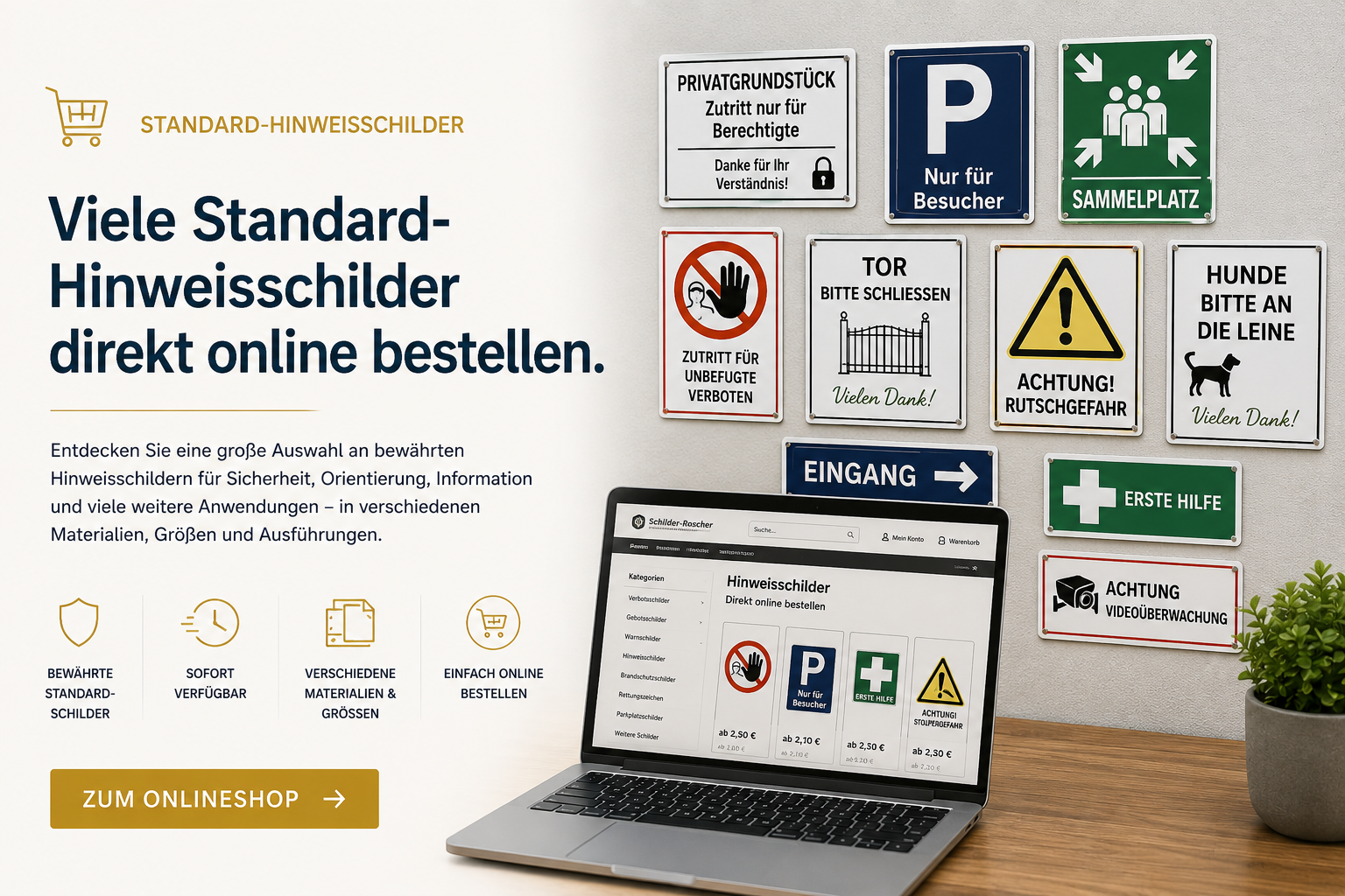 Zum Schilder-Shop