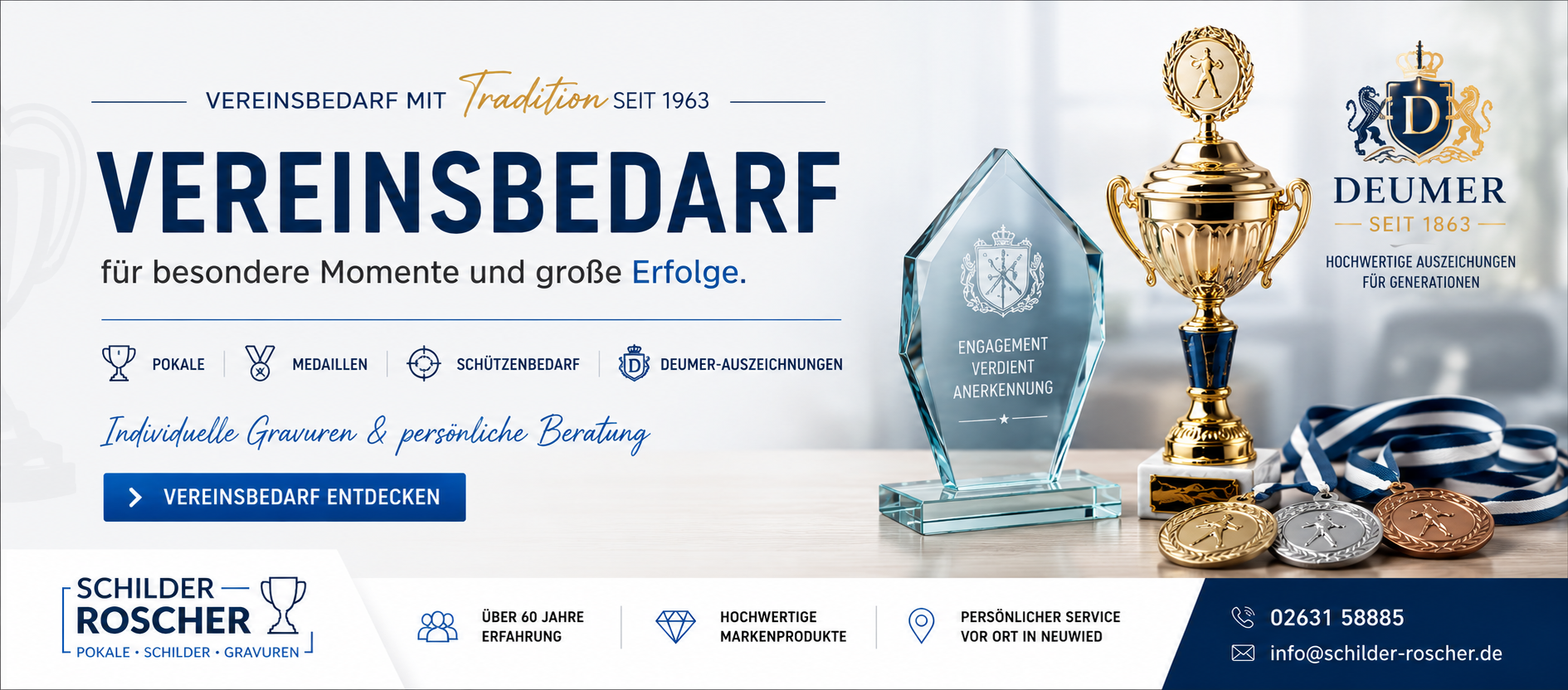 Vereinsbedarf entdecken