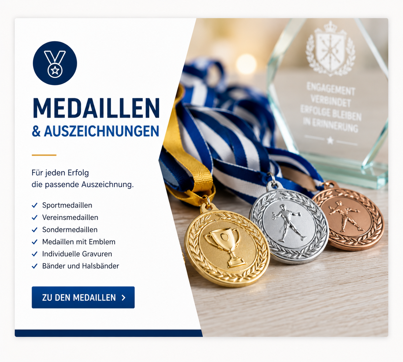 Zu den Medaillen